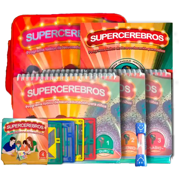 Supercerebros Programa Lúdico de Neuroeducación Para Niños