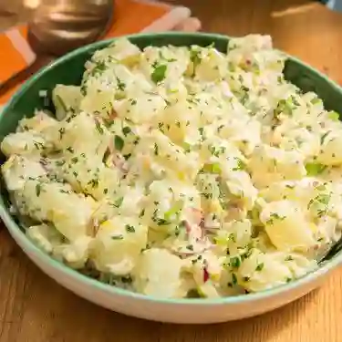 Ensalada de papa (con proteína)