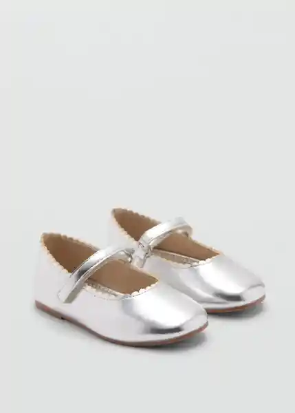 Zapatos Gigipb Plata Talla 24 Niñas Mango