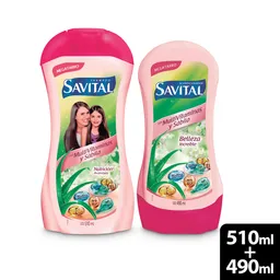 Savital Shampoo + Acondicionador Multivitaminas