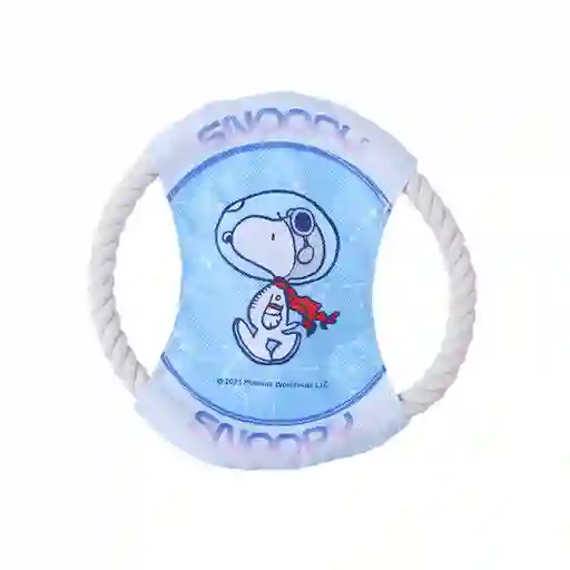 Juguete Para Mascota Disco Volador Serie Snoopy Azul Miniso