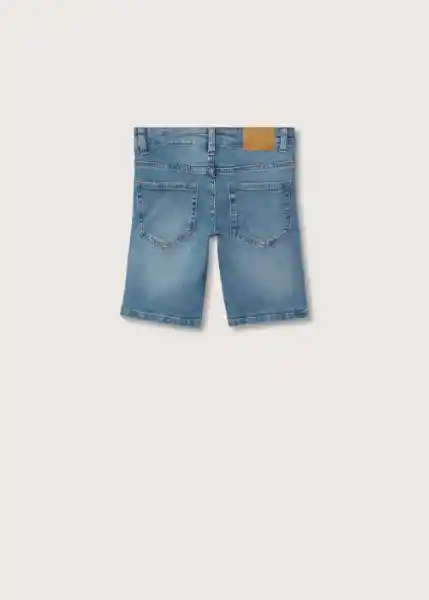 Bermudas John Tejano Medio Talla 12 Niños Mango