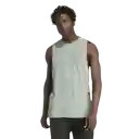 Adidas Camiseta Manga Sisa D4T 3S Tank de Hombre Verde Talla L