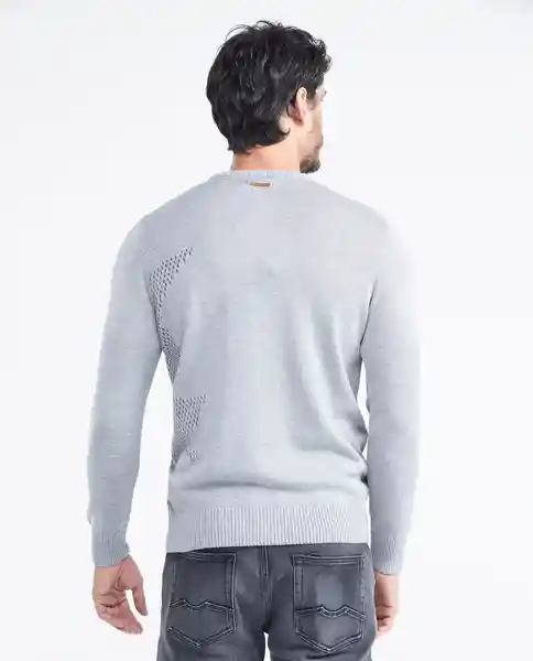 Suéter Duck Masculino Gris Salvaje Claro Talla L Chevignon