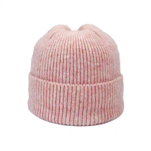 Gorro Básico Tejido Serie Miniso Rosa Miniso