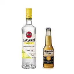 Combo Bacardi Limón 750 mL + 1 Coronita 210 mL