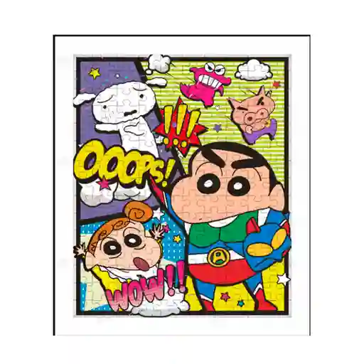 Rompecabezas Enmarcado de Crayon Shinchan Miniso
