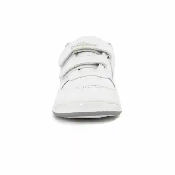 Los Gomosos Tenis Escolares Bob Velcro Unisex Gris Talla 25