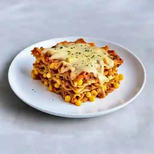 Lasagna de la casa