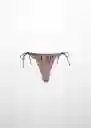 Braga Mermaid Taupe Talla L Mujer Mango