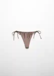 Braga Mermaid Taupe Talla L Mujer Mango