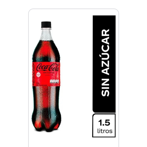 Coca-Cola sin Azucar 1.5 L