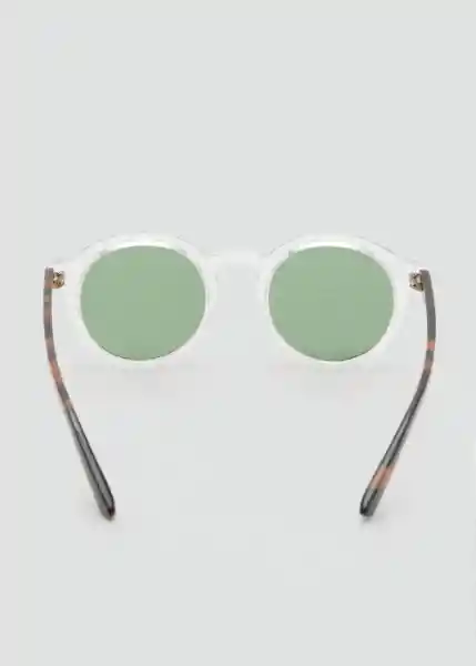 Gafas Justin Blanco Talla 99 Hombre Mango