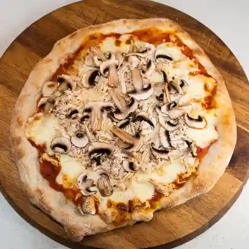 Pollo y champiñones