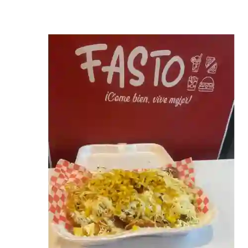 Salchipapa de Barrio Personal