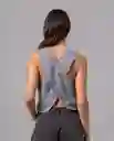 Chaleco Cruzado Mujer Gris Nublado Medio Talla XL 84624 Rifle
