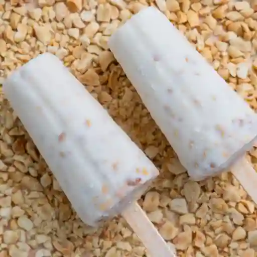 Paleta turrón maní
