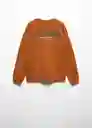 Sudadera Peak Ocre Talla 12 Niños Mango