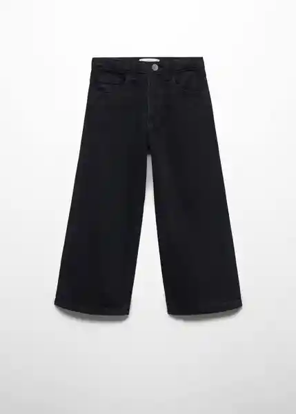 Jean Culotte6 Tejano Niñas Negro Talla 12 Mango