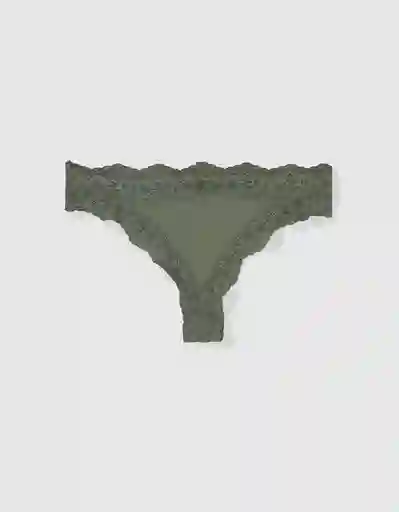 Panti Aerie Verde Talla Medium American Eagle 7000331