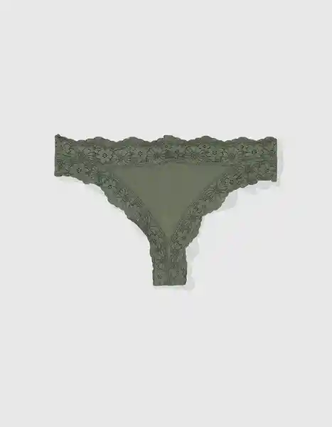 Panti Aerie Verde Talla Medium American Eagle 7000331