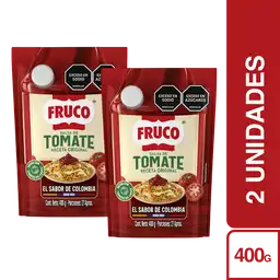 2 x Fruco Salsa de Tomate 400 g