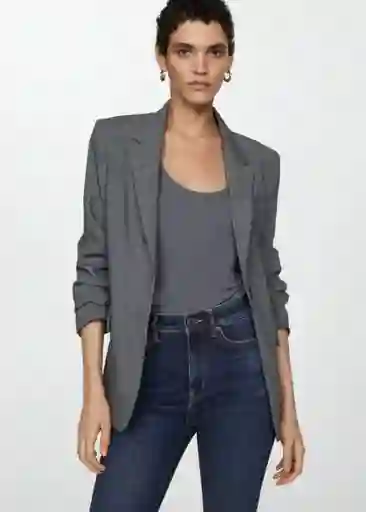 Jean Carla Tejano Oscuro Talla 36 Mujer Mango