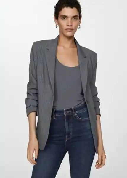 Jean Carla Tejano Oscuro Talla 36 Mujer Mango