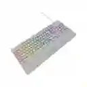 Teclado Gamer Redragon Shiva K512w Membrana Blanco Rgb