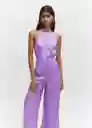 Enterizo Mono Hax Malva Talla S Mujer Mango