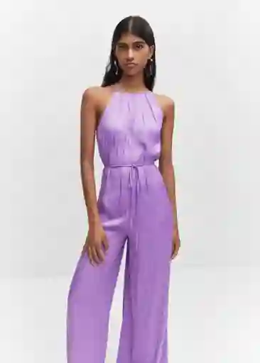 Enterizo Mono Hax Malva Talla S Mujer Mango
