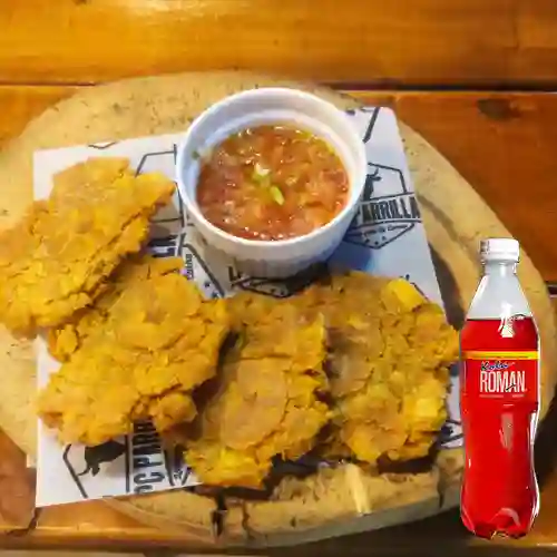 Combo Tostadas con Hogao + Kola Roman 400 ml