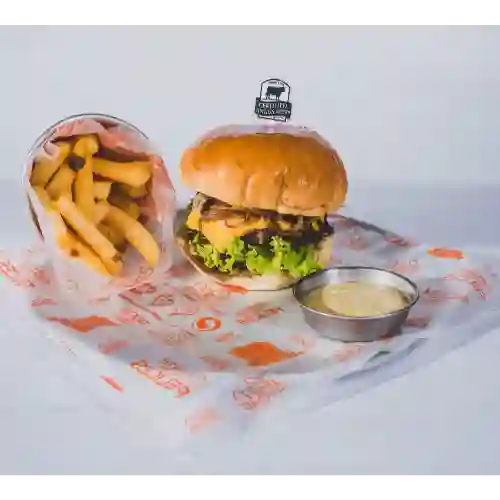Sport Wings Burger + Papas