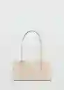 Bolso M Sharon Offwhite Talla 99 Mujer Mango