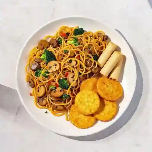 Pasta Yakimeshi Vegetariana