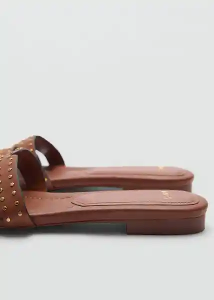 Sandalias Torin Cuero Talla 39 Mujer Mango