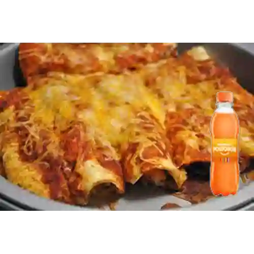 Combo Enchilada Mexicana + Naranja Postobón 250 ml