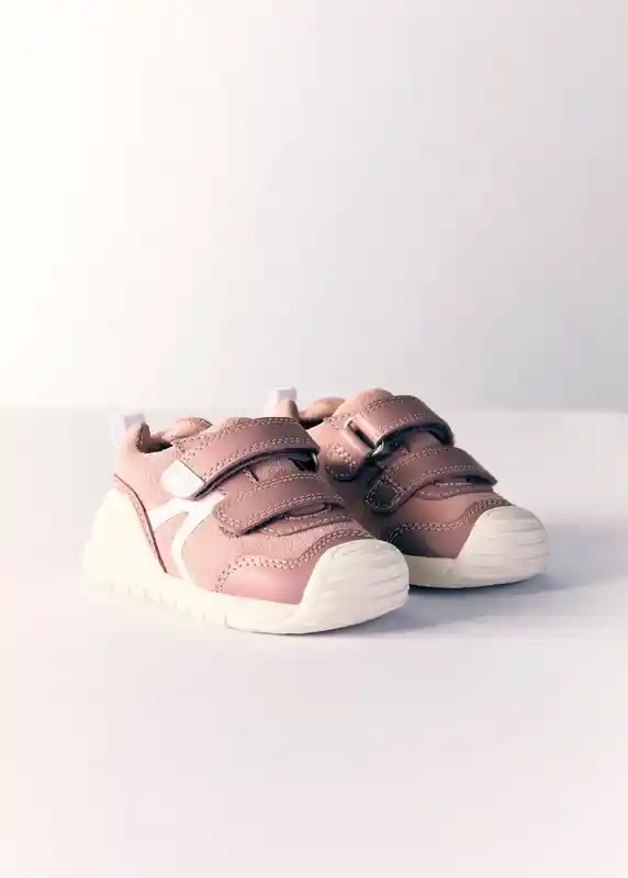 Zapatos Deportiva London Rosa Talla 21 Niñas Mango