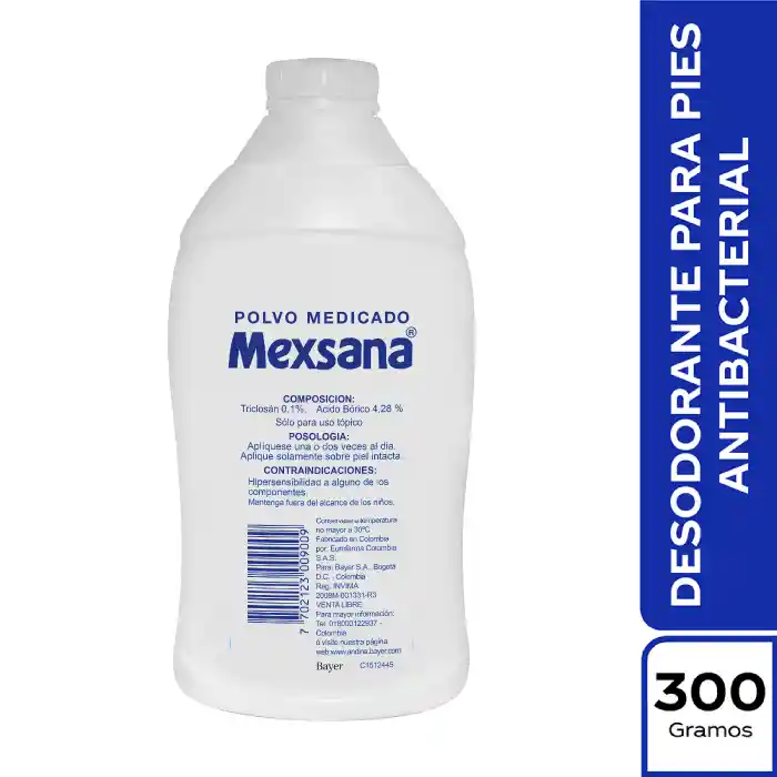 Mexsana Talco Medicado Und 300 gr