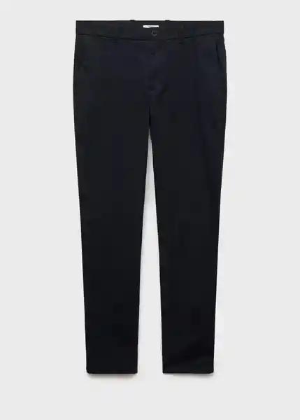 Pantalón Barna Navy Talla 46 Hombre Mango