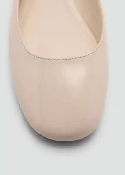 Zapatos Gigi Beige Talla 36 Mujer Mango