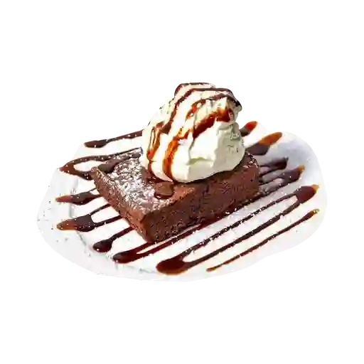 Brownie con Helado