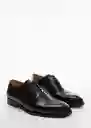 Zapatos Sienaing Negro Talla 42 Hombre Mango