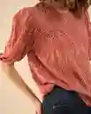 Camisa Rojo Cereza Oscuro Talla S 612G018 Esprit