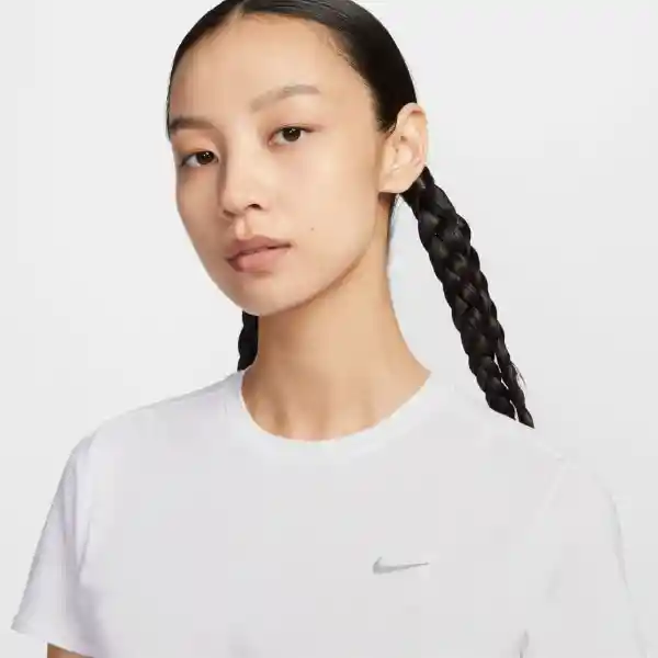 Nike Camiseta Swift Dftop Correr Mujer Blanco Talla S