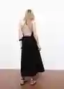 Vestido Audrey Negro Talla S Mujer Mango