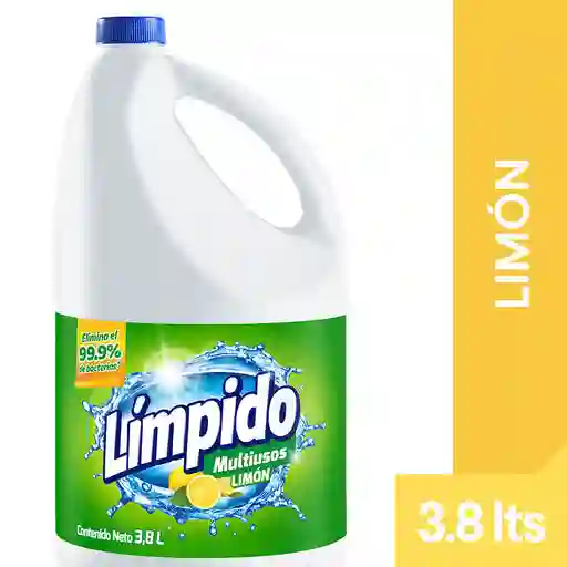 Límpido Blanqueador Multiusos Limón