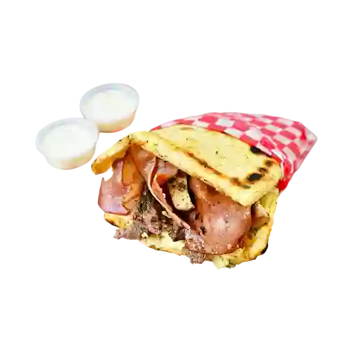 Arepa con Todo