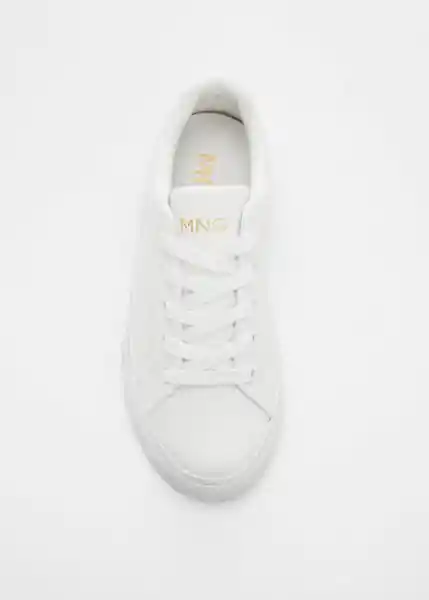 Zapatos Deportiva Adam Niños Blanco Talla 38 Mango