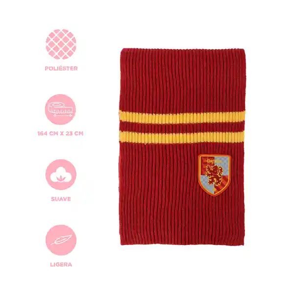 Bufanda Serie Harry Potter Gryffindor Miniso